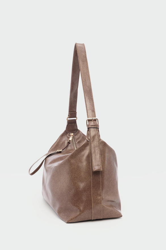 شنتة كتف جلد كبيرة