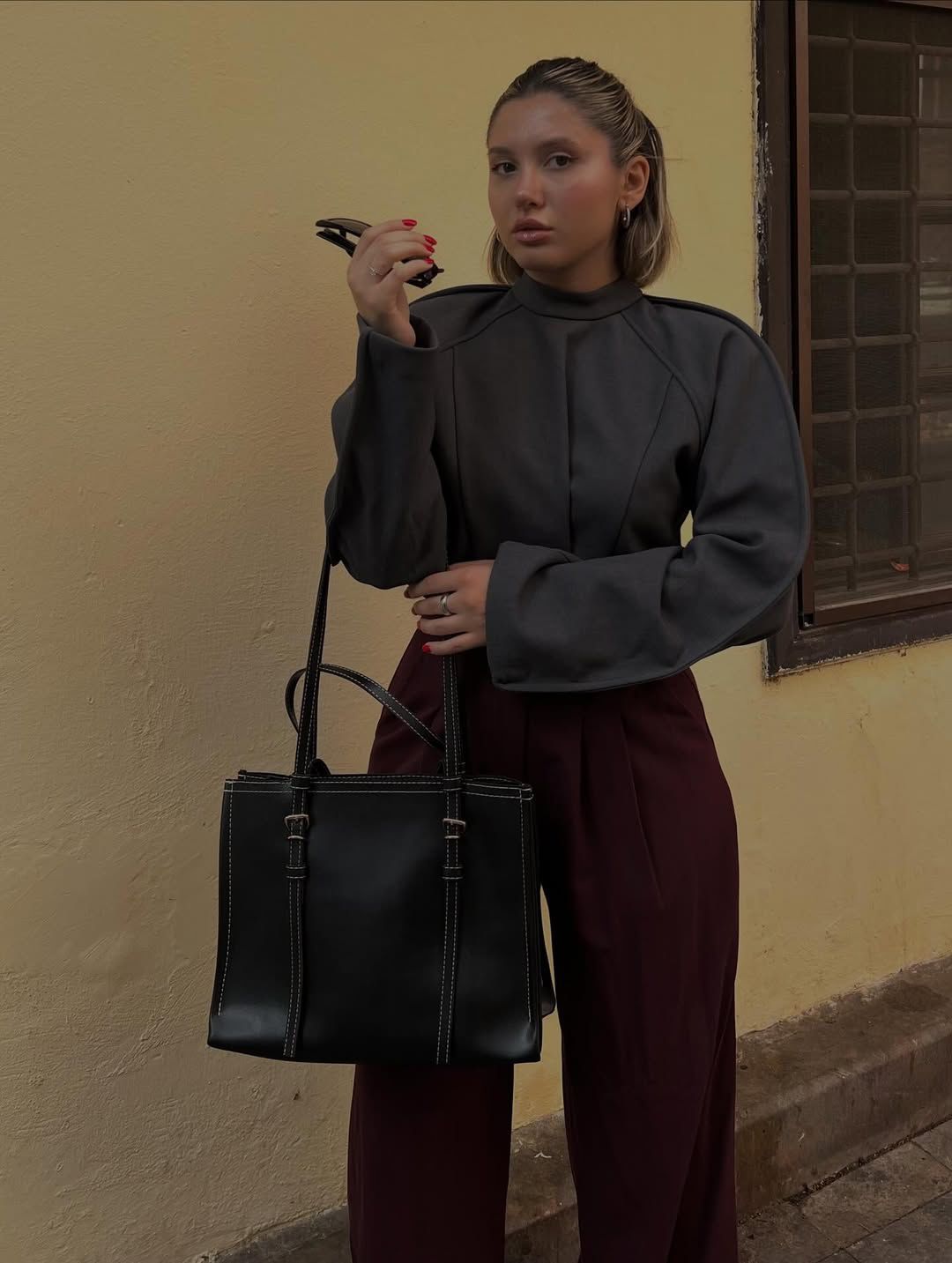 شنتة كتف جلد